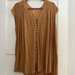Free People Brown Women's Tunic